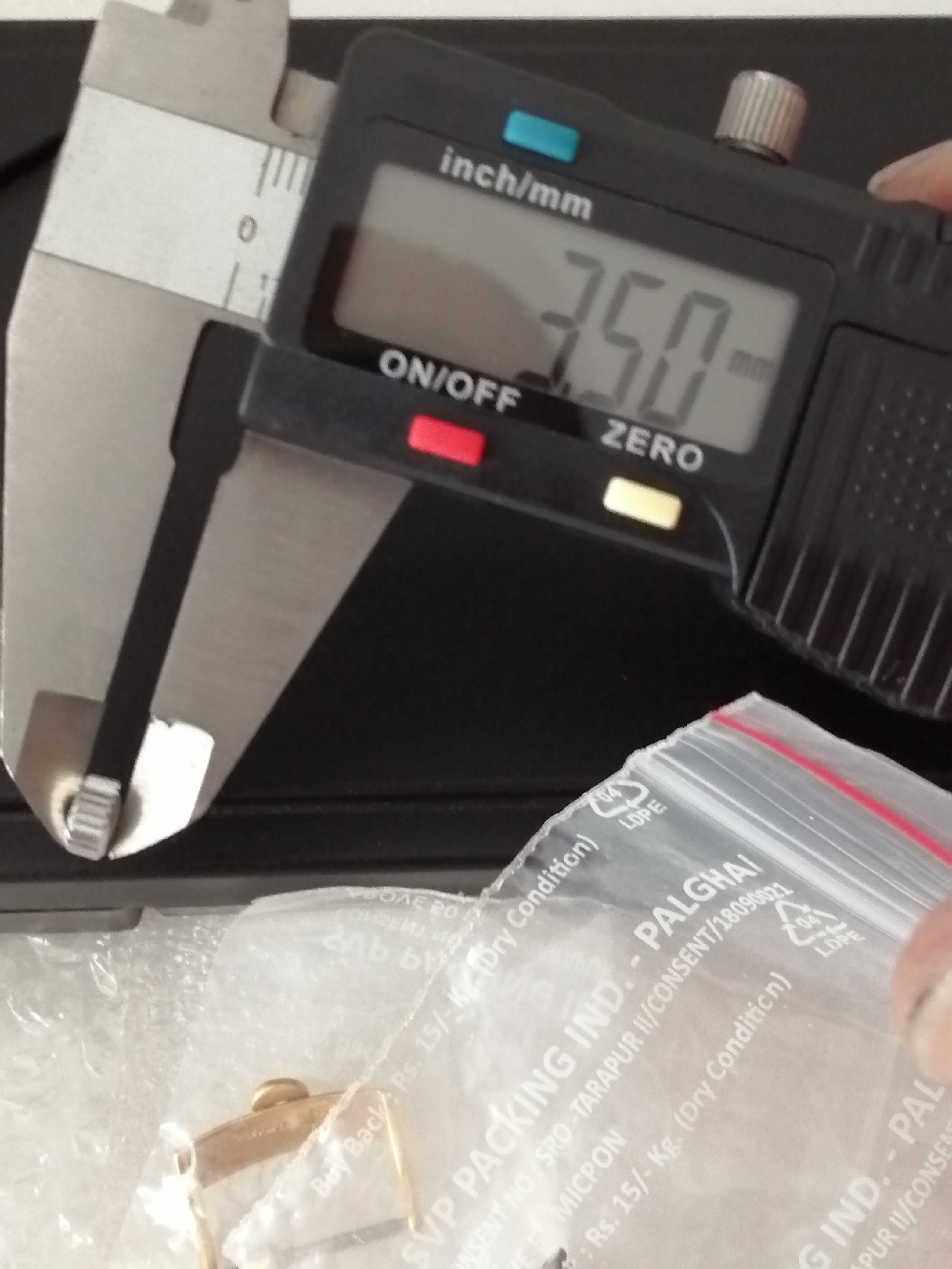 Coroa para relógios omega inox cor prata tamanho 5,91 nova