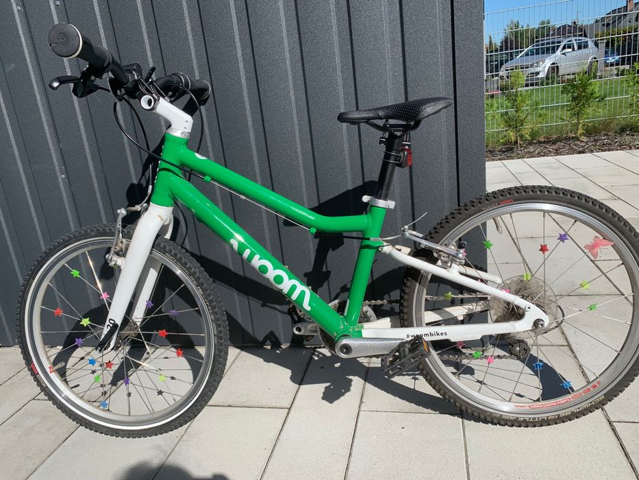 Rower woom 4 zielony