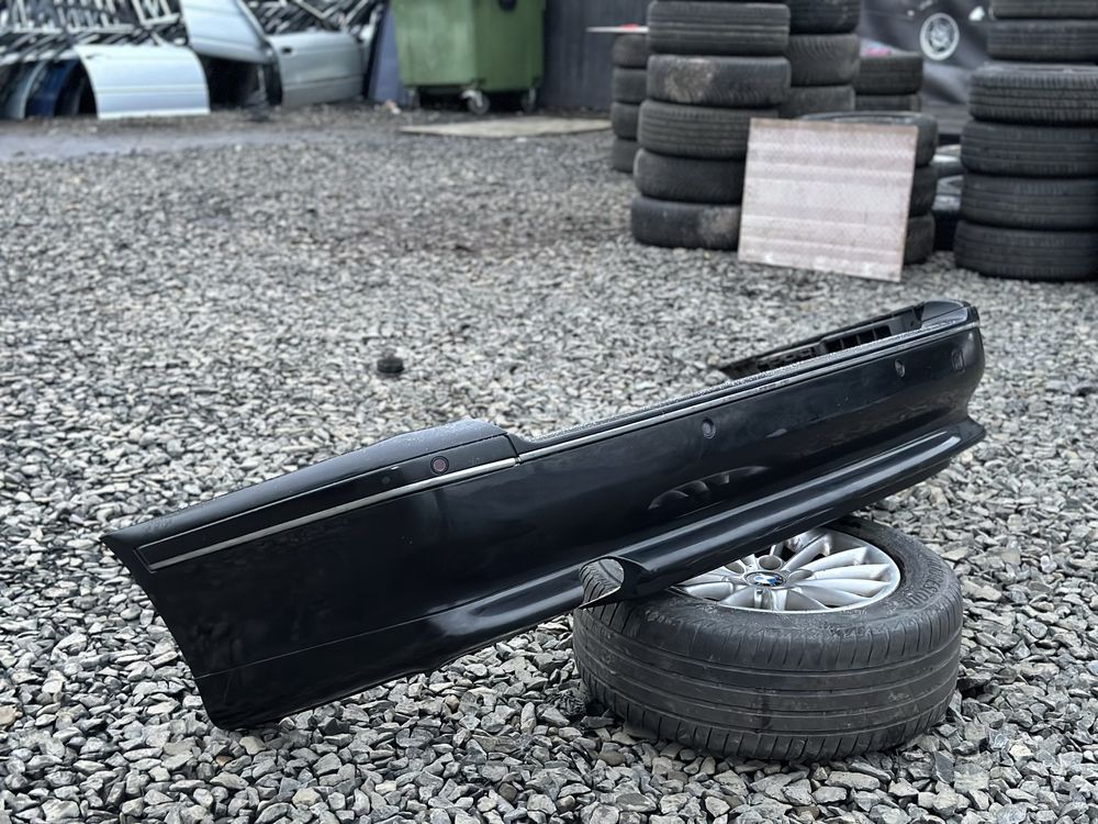 BMW E39 Універсал Чорний бампер задній Індівідуал 475 Блек Сапфір Шрот
