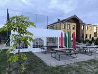 Wynajem namiotu, wynajem namiotów, dmuchaniec, krzesła, JBL partybox