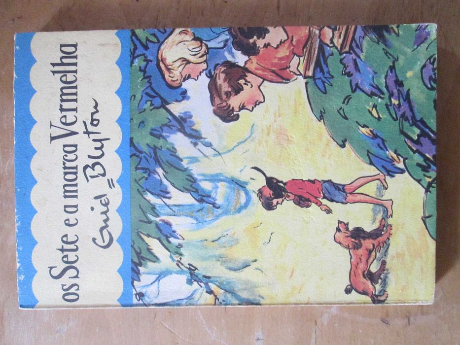 Os Sete e a Marca Vermelha, de Enid Blyton