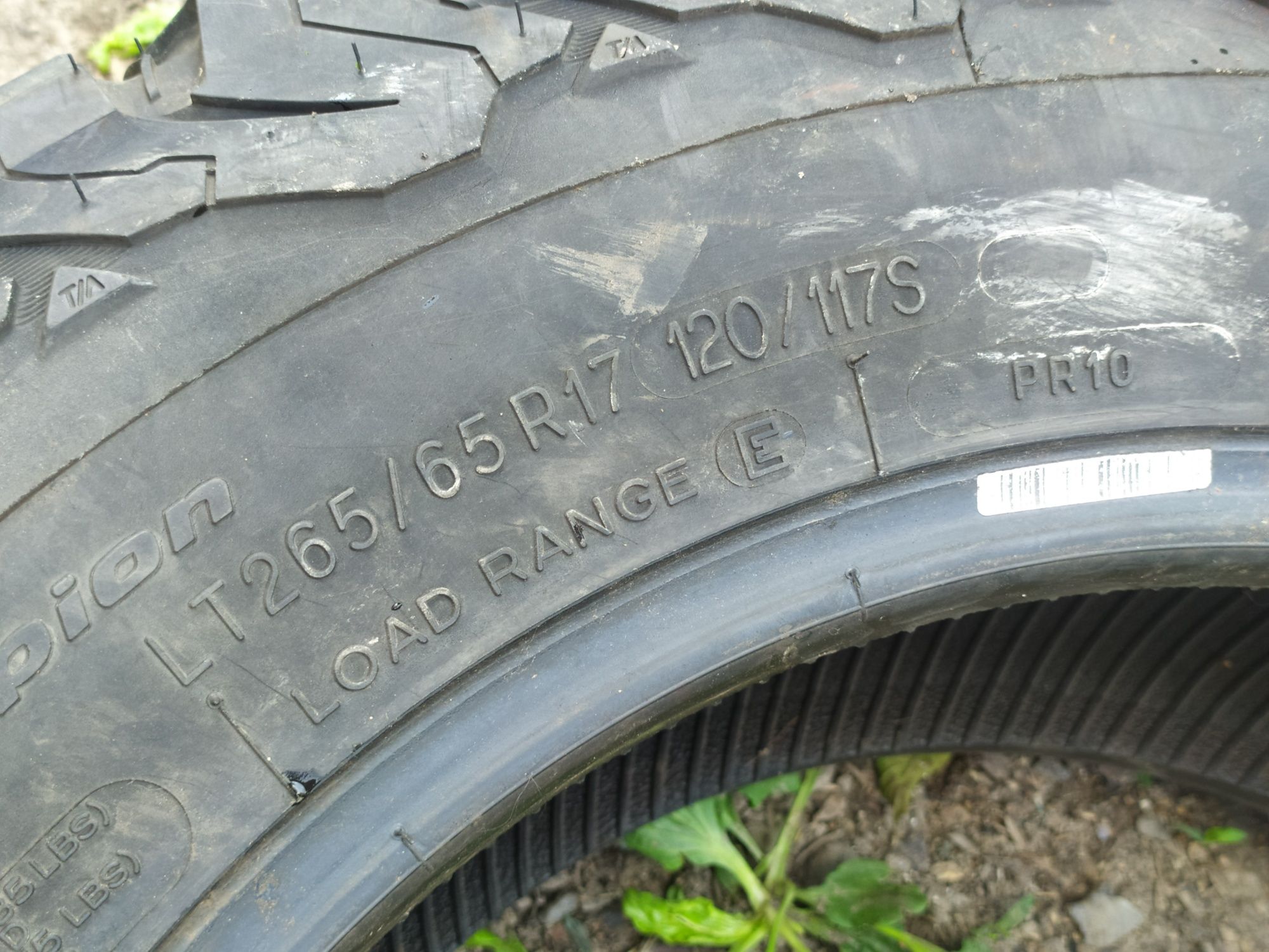 Шини 265/65 R17 All-Terrain BFGoodrich