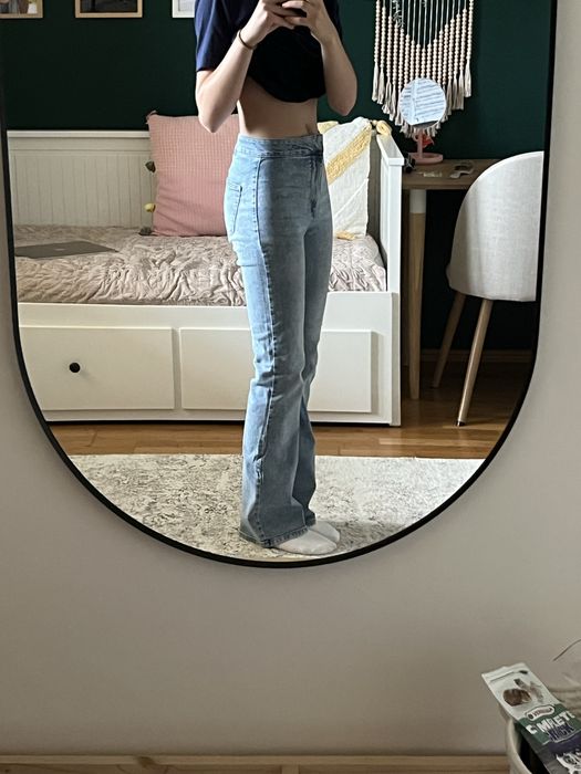 jeansowe dzwony (cena do negocjacji)