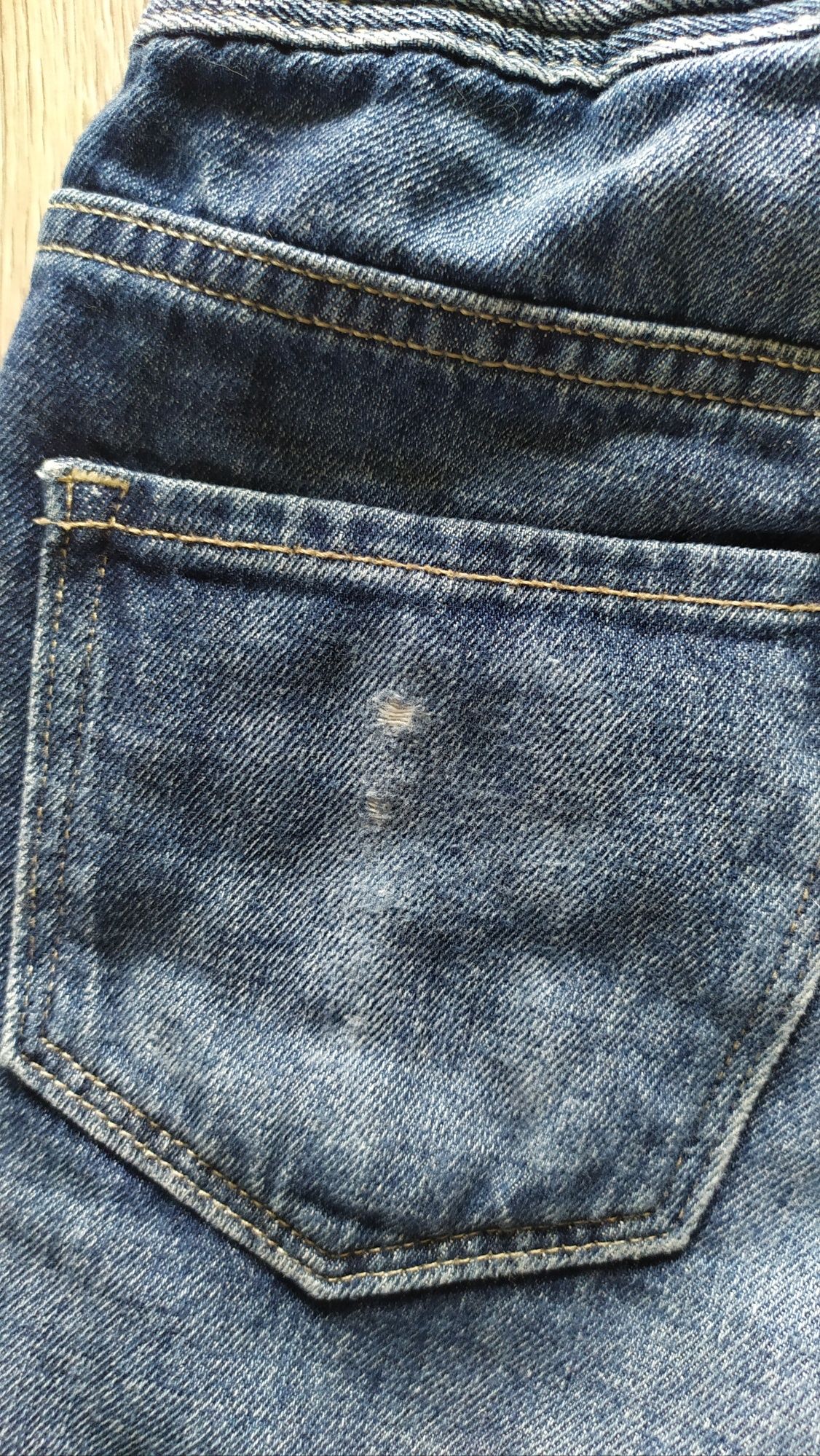 Spodenki krótkie jeansowe H&M rozmiar 152 dla dziewczynki