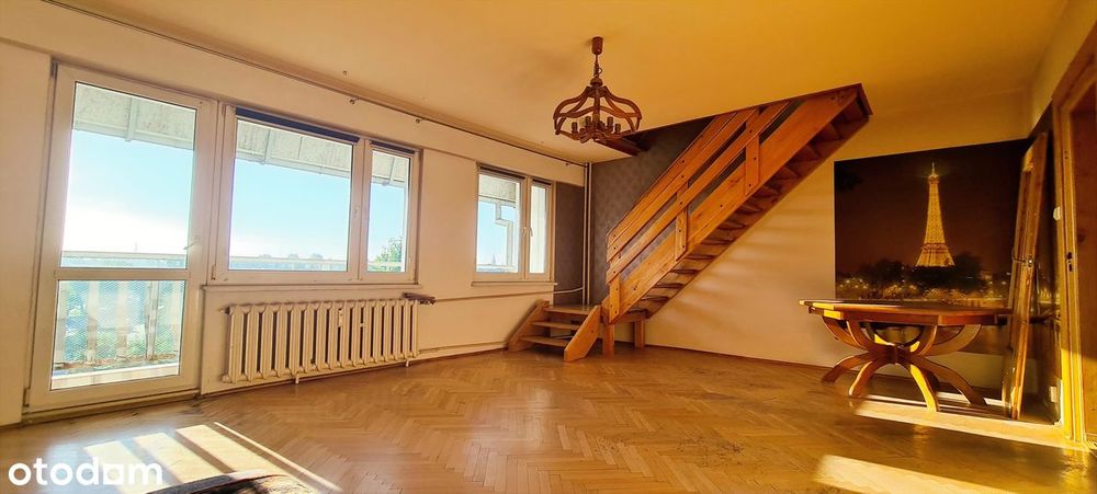 Duże  2-poziomowe mieszkanie 73 m² – Kutno  ul. Podrzeczna