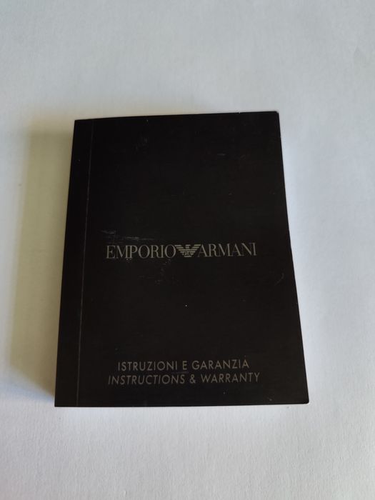 Zegarek Srebrny Emporio Armani ORYGINAŁ