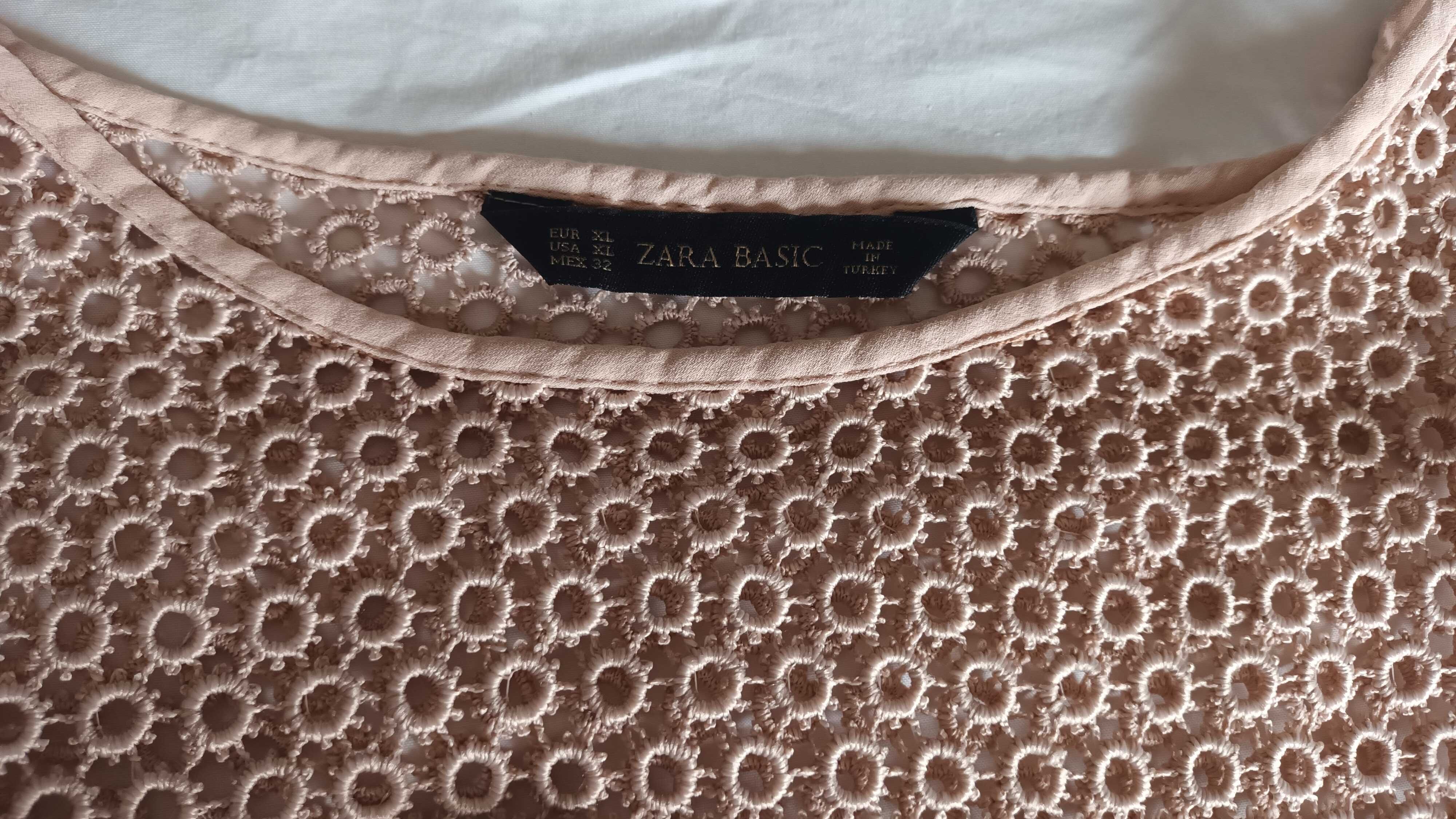 Blusa da Zara com renda