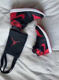 Buty Nike Air Jordan 1 High Satin Bred NOWE