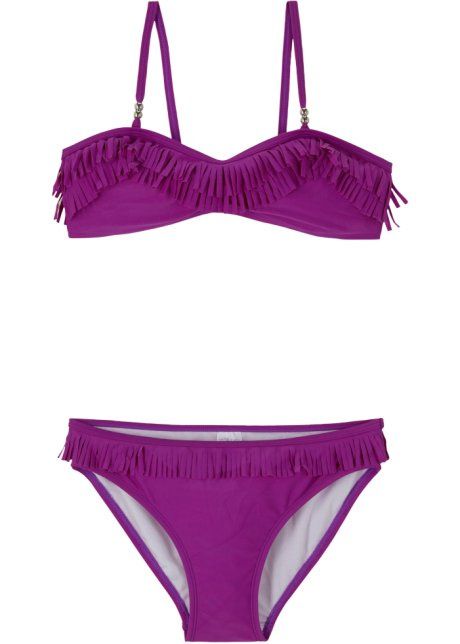 B.P.C. bikini dziewczęce z frędzlami 176/182.