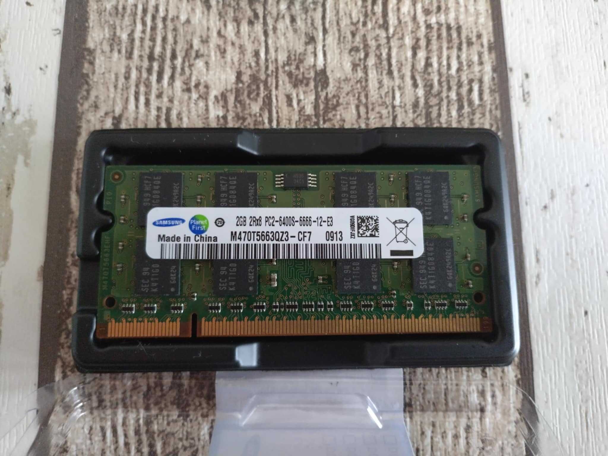 Sprzedam ram ddr2 2gb 800mh cl6 m470t5663qz3-cf7 samsung. Łódź.