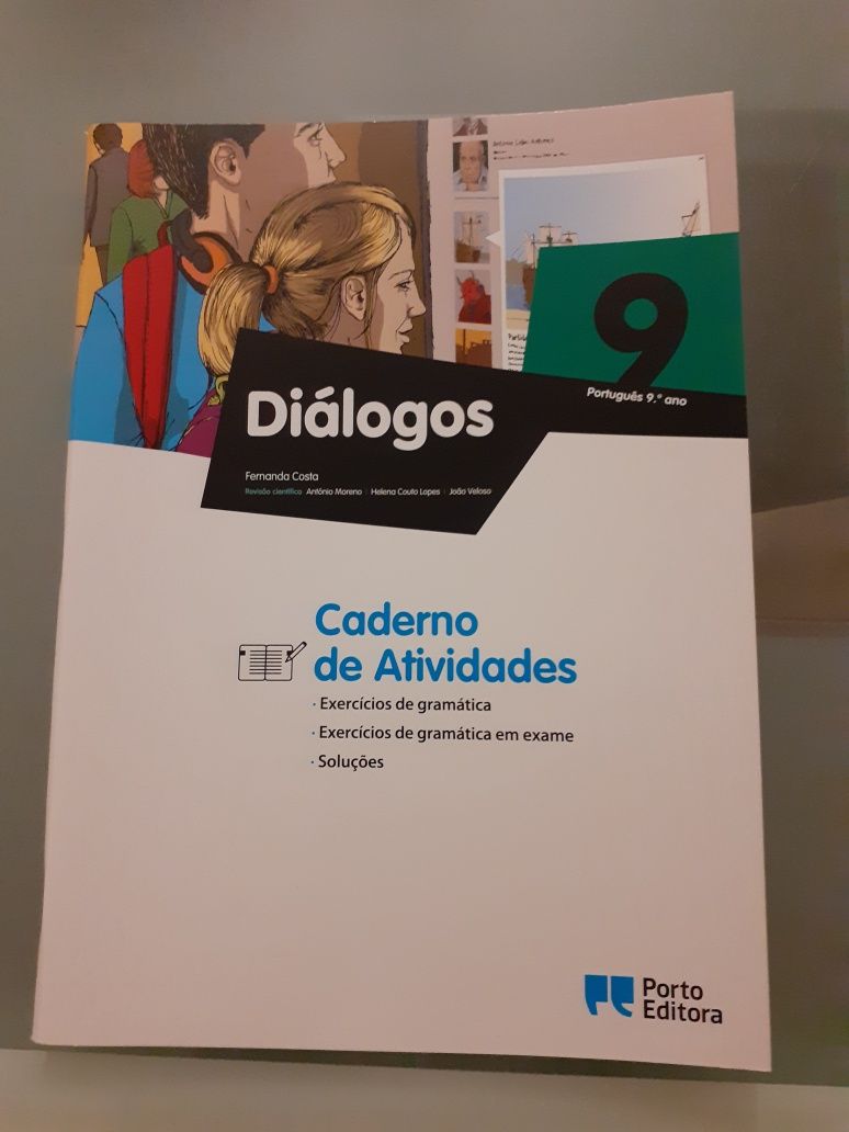 Caderno actividades português 9°ano Diálogos