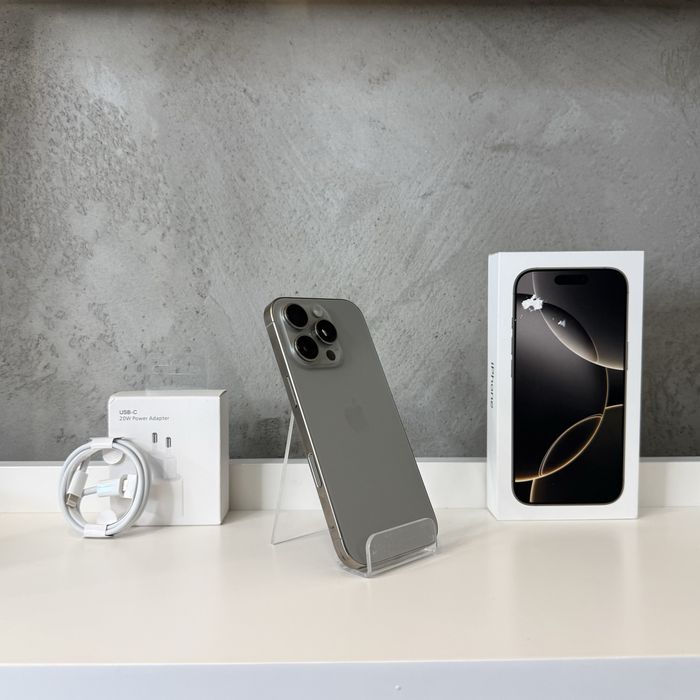 iPhone 16 Pro 128GB | Bateria 100% | Stan bardzo dobry | Gwarancja