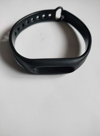 Чёрный фитнес браслет силиконовый ремешок Xiaomi Mi Band Black