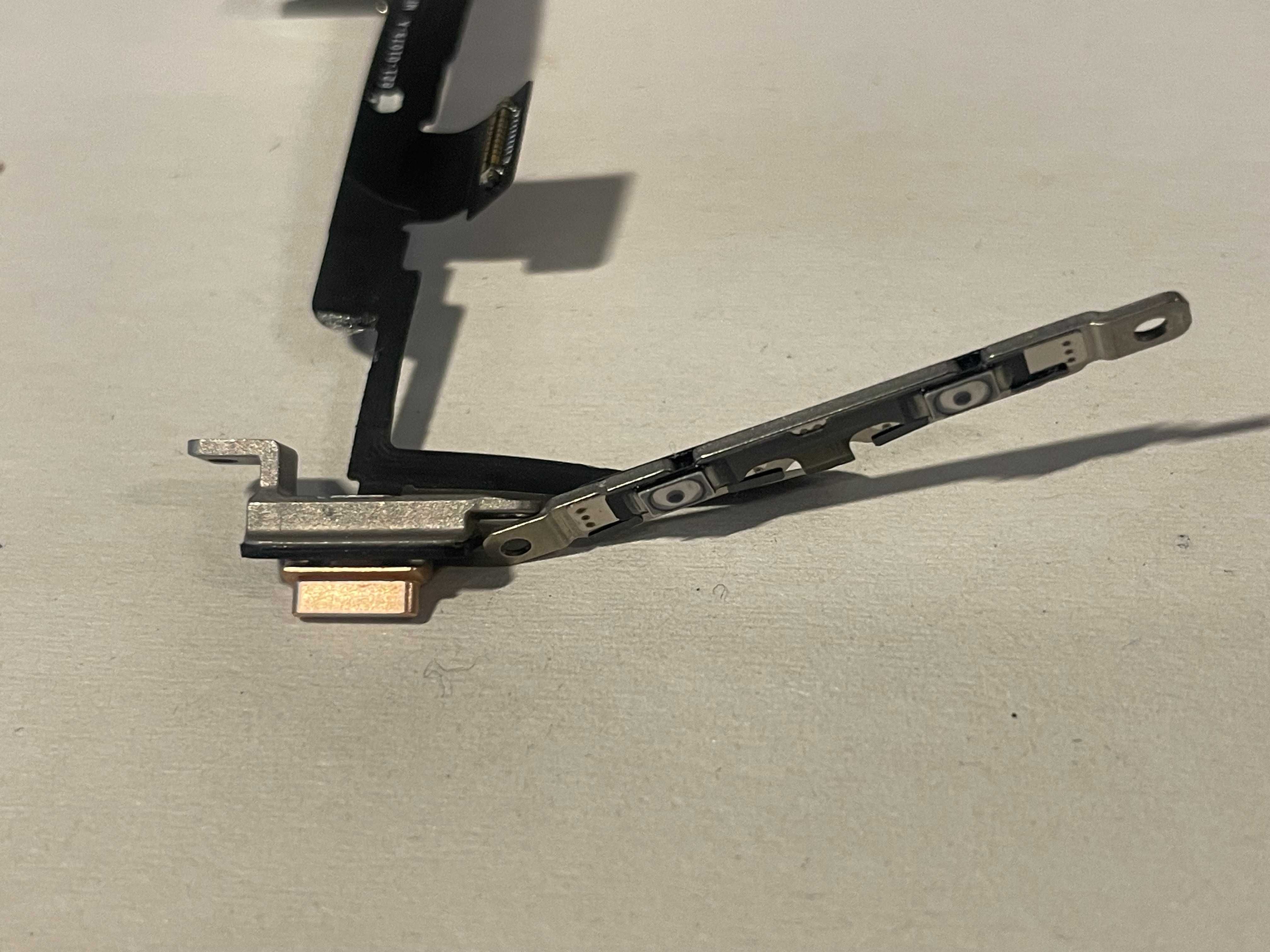 Taśma przycisków boczna volume power złoty iPhone 8 + Plus, oryginalna