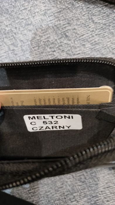 Meltoni pokrowiec na karty płatnicze 100% skóra naturalna