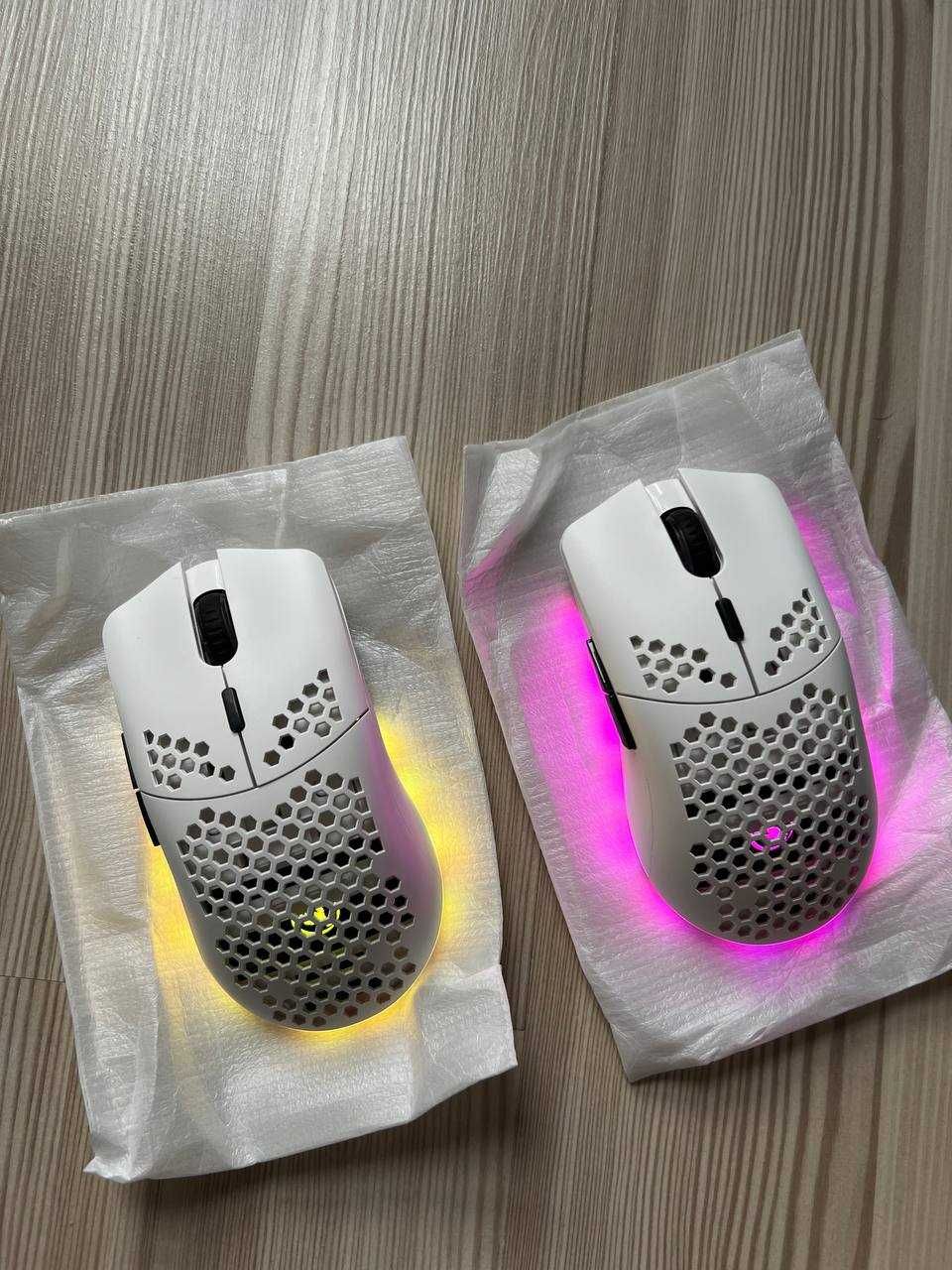 Ігрова бездротова мишка HXSJ Т66 з RGB підсвіткою, 2,4G