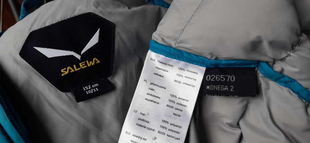 Куртка дитяча пуховик Salewa ONEGA 2 унісекс