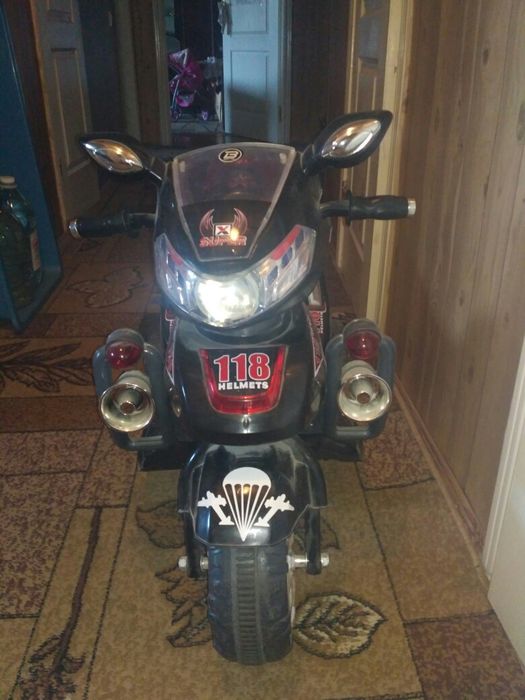 Дитячий електро мотоцикл