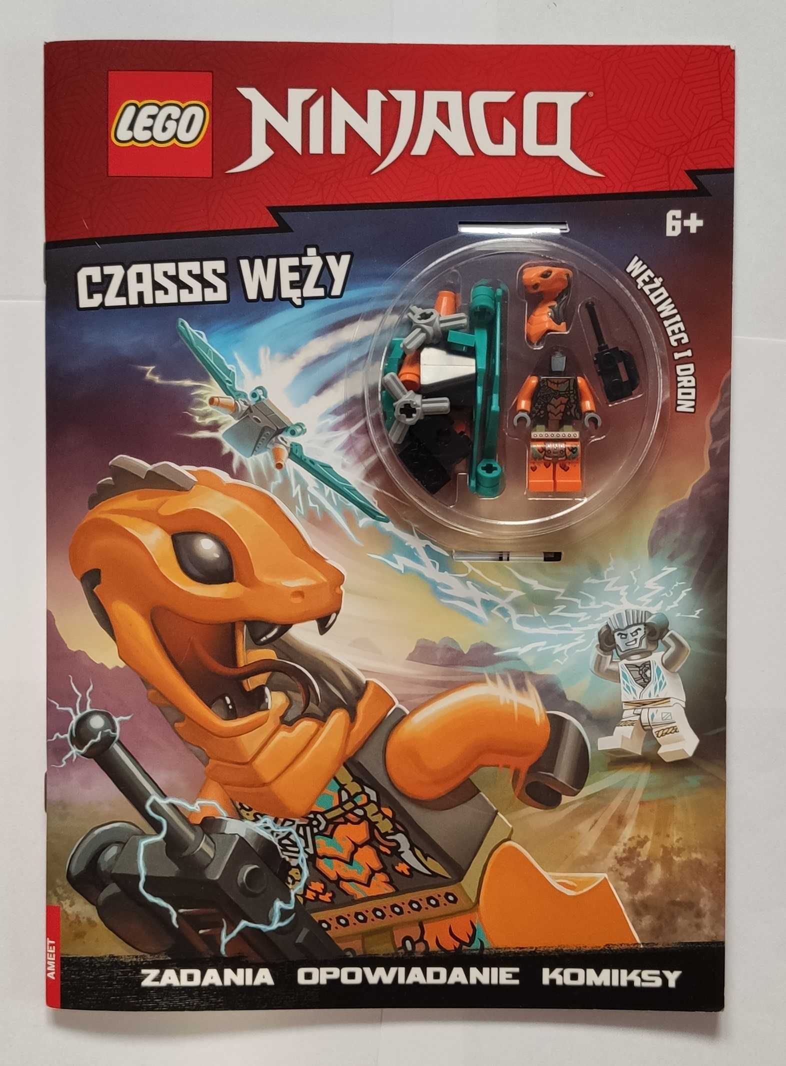 Magazyn Czasopismo LEGO Ninjago - Wężowiec i dron [LNC-6723]