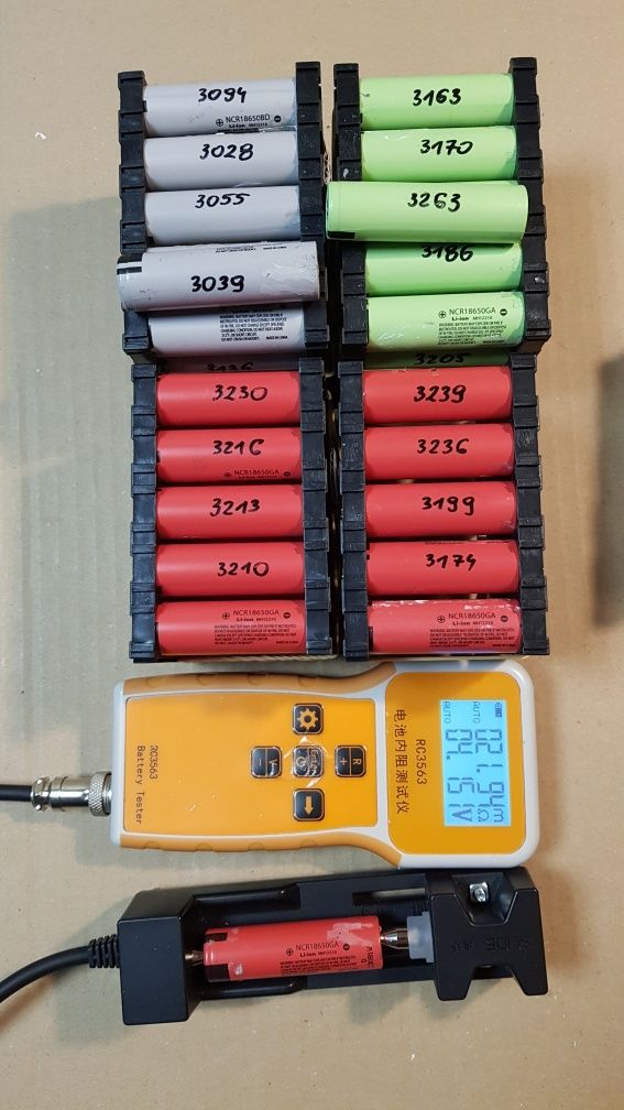 10szt.100% Sanyo GA Li-ion 18650 poj.ok.3200mAh