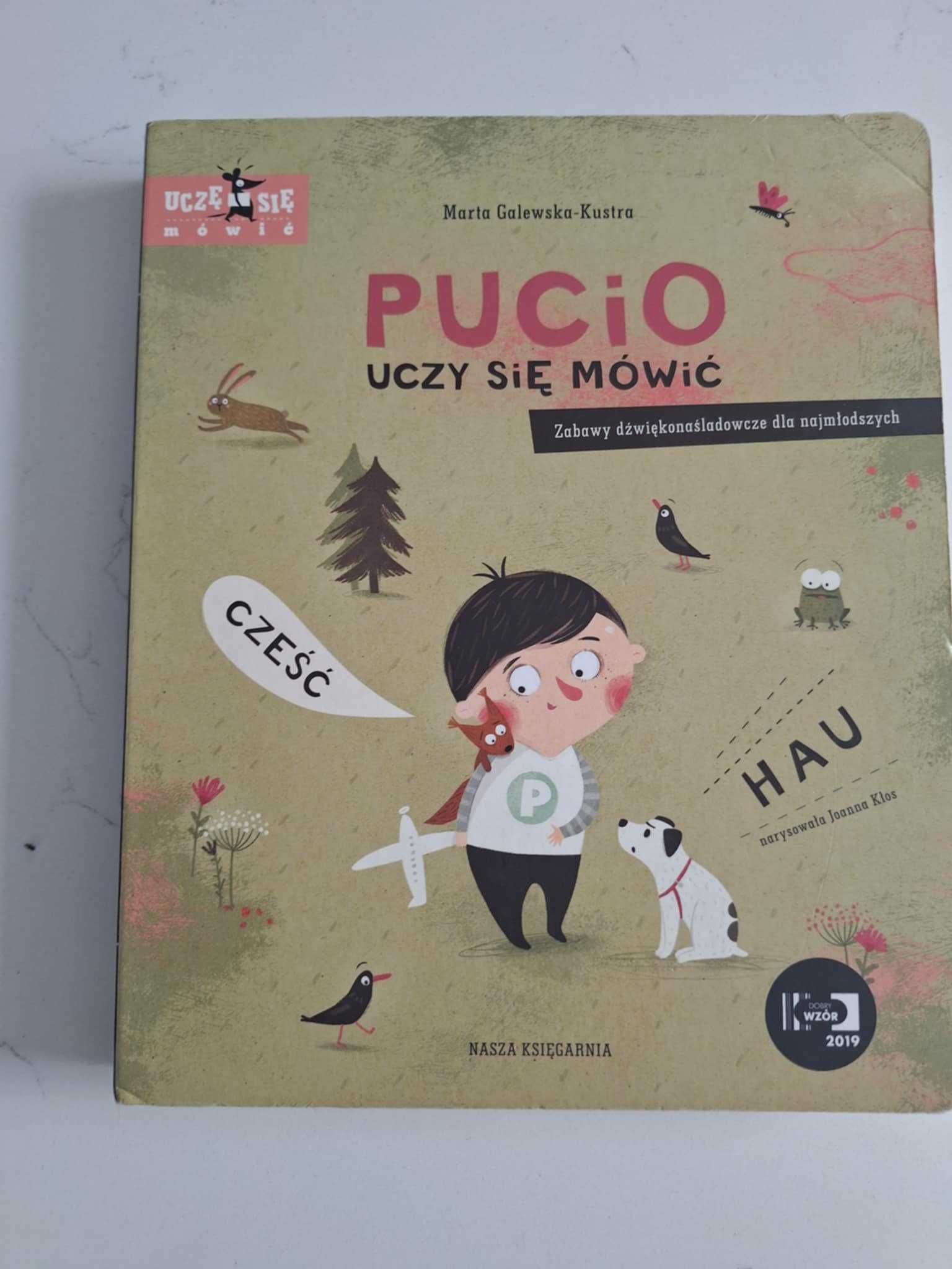 Praktycznie nowe książeczki przygód Pucia