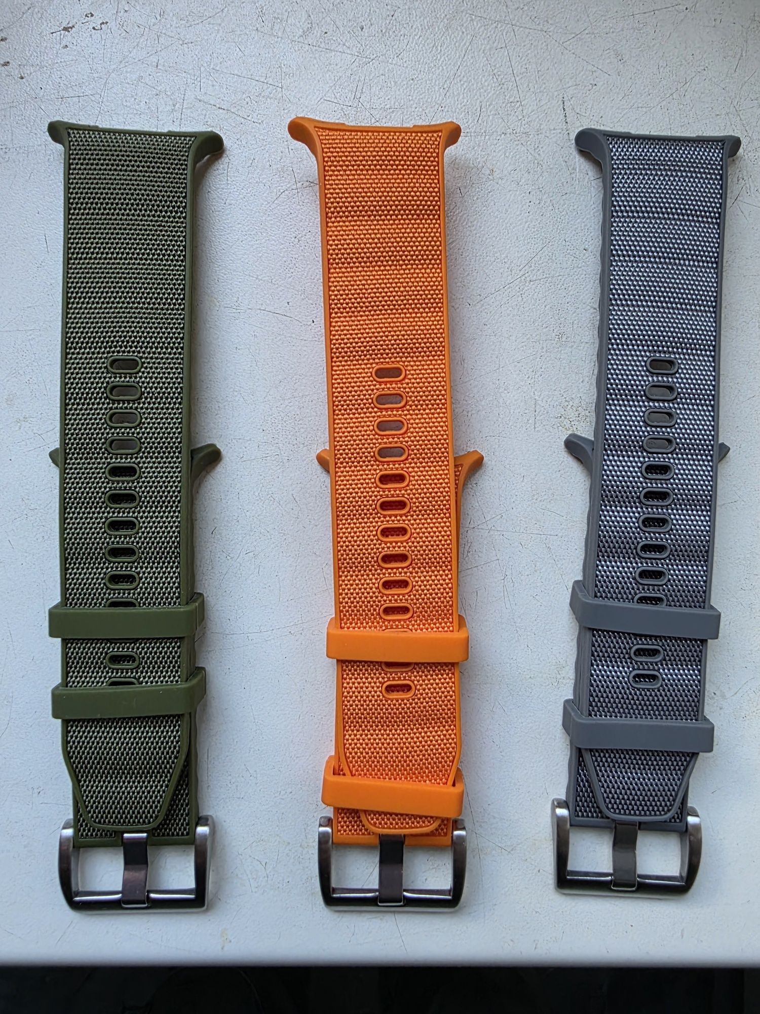 Pasek silikonowo - nylonowy + szklo  Samsung Galaxy watch ultra