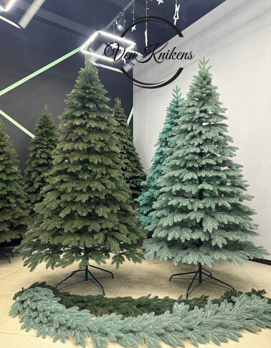 Ялинка штучна лита БЕЛЬГІЙСЬКА, Елка искусственная 2,20 м.