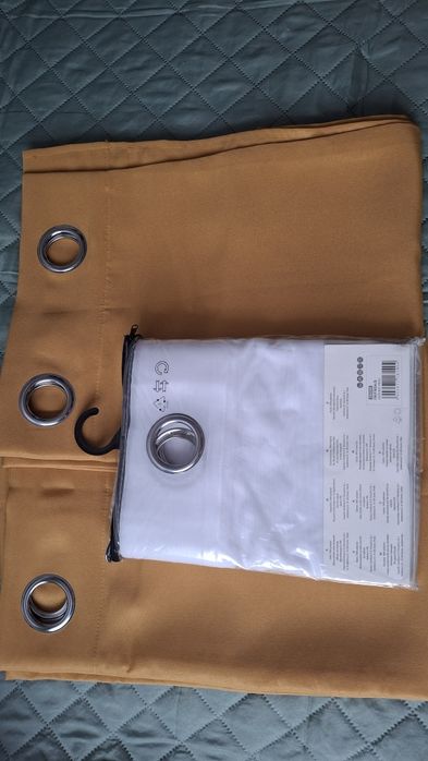 Firanka plus zasłona