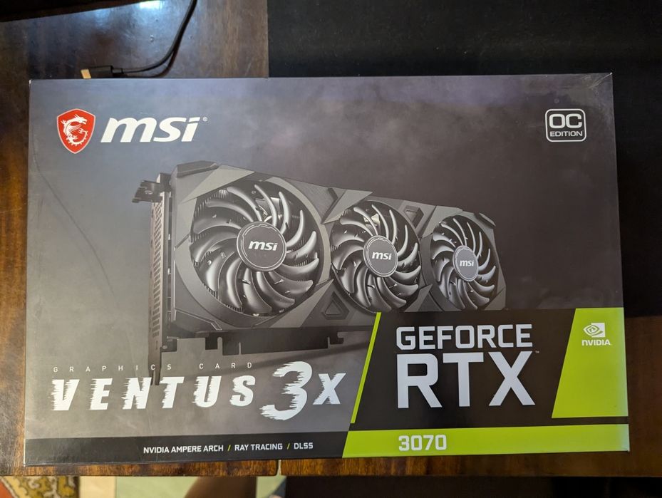 Відеокарта MSI Geforce RTX 3070 Ventus 3x 8GB