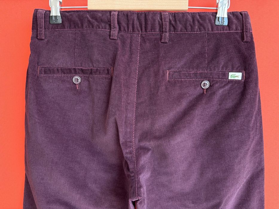 Lacoste чоловічі вельветові бархатні брюки штани чиноси розмір 32