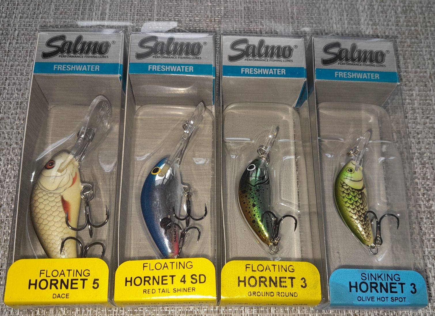 Woblery Salmo hornet 3,4,5cm