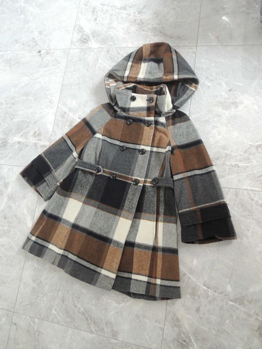 wełniany wiosenny jesienny płaszczyk Zara S M