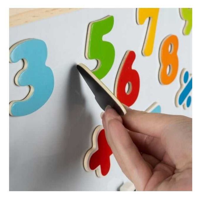 Tablica kredowa magnetyczna 40x40 cm dla dzieci nauka zabawa kreatywna