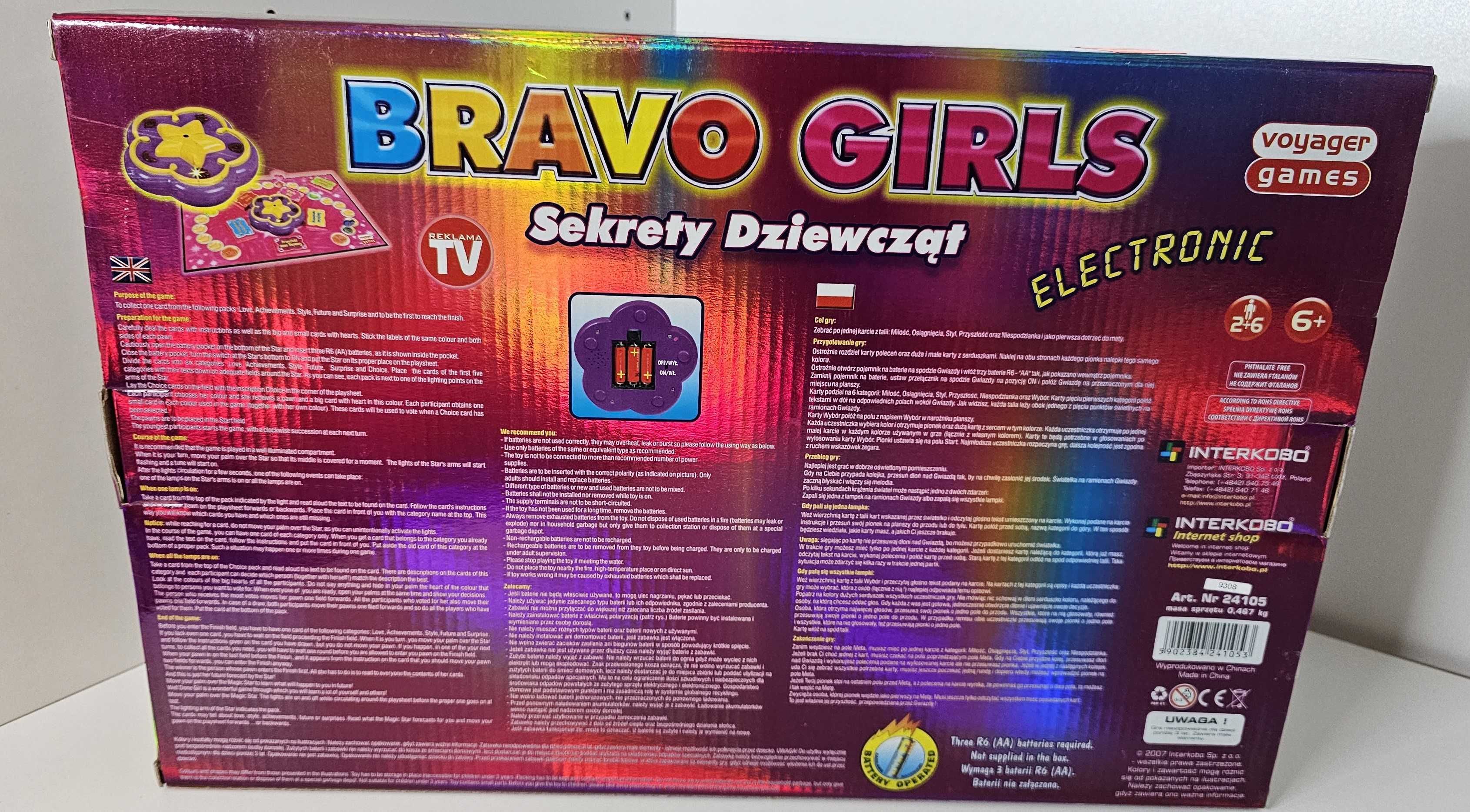 Gra Bravo Girls Sekrety Dziewcząt elektroniczna
