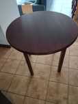 Stół drewniany okrągły 90 cm