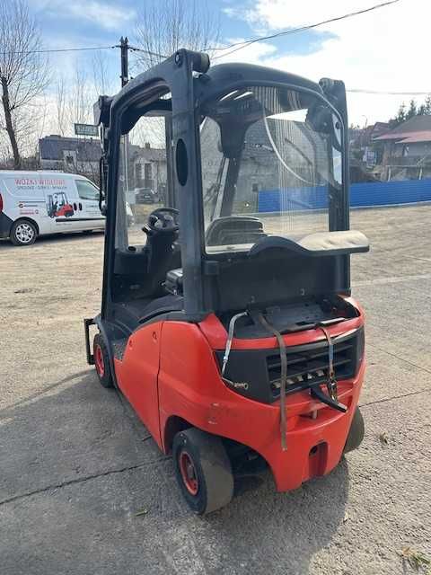 Wózek widłowy Linde H16T, 1,6t, LPG, 2015r, Duplex 3,15m, przesuw,H18T