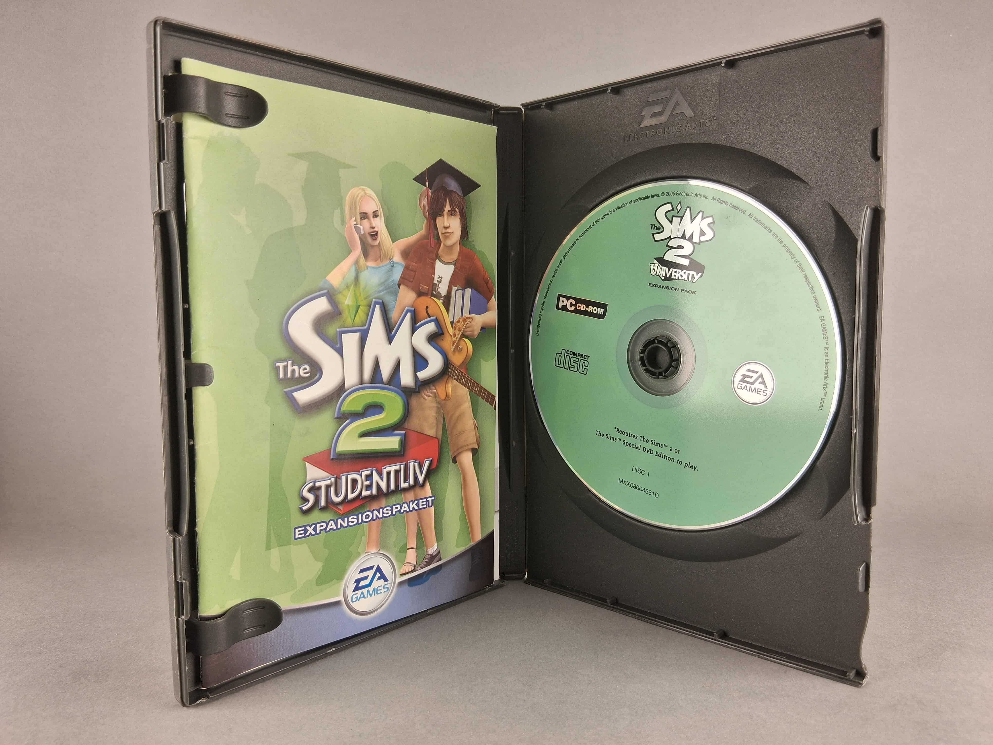 N007 Gra The Sims 2 University Studia Na PC Komputer Sims