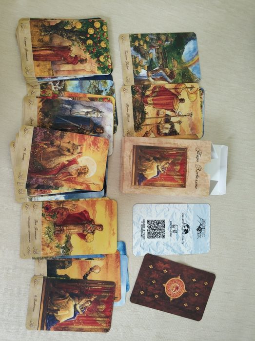 Таро Ллевелин от Мистик Силк. Матовые