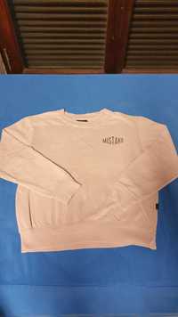 Camisola, sweat, blusa Springfield cor nude, tamanho S