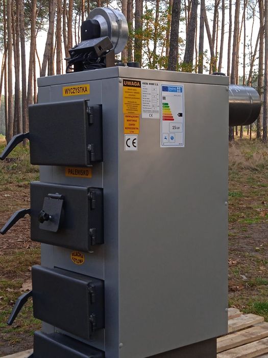 PIEC na DREWNO KOCIOŁ CO WĘGIEL 12KW piece kotły tradycyjne węglowy
