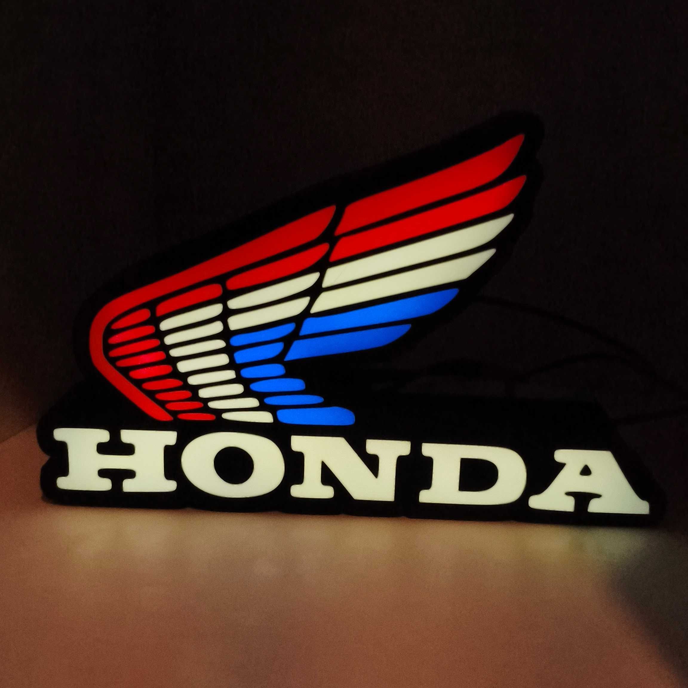 Luminária Honda com USB e interruptor