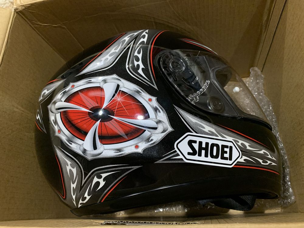 мото шлем SHOEI RAID2 NUCLEUS red/black XL