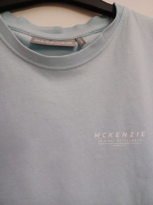 Jasno niebieski T-shirt chłopięcy na 12-13 lat