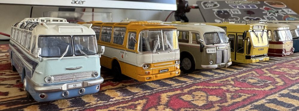 Kultowe Autobusy PRL-u 1:72 kolekcja!