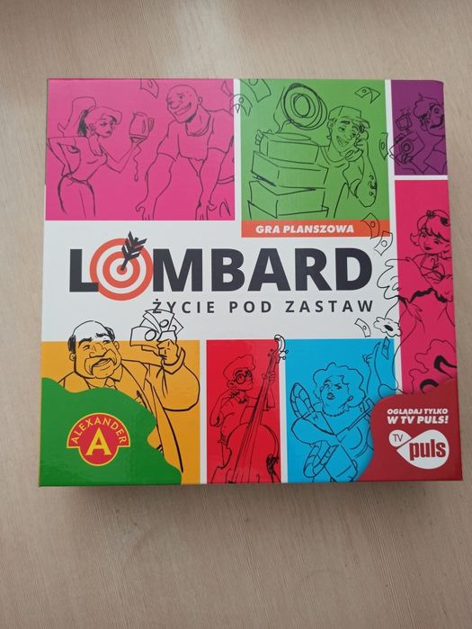 Gra planszowa Lombard życie pod zastaw