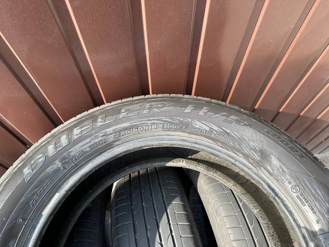 Летние шины 225/60 18 Bridgestone Dueler H/P sport