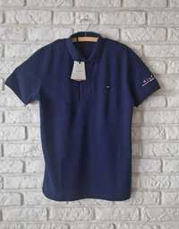 Nowa koszulka polo t-shirt Tommy Hilfiger L granatowa z metką