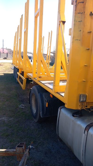 Ивеко лісовоз сцепка.