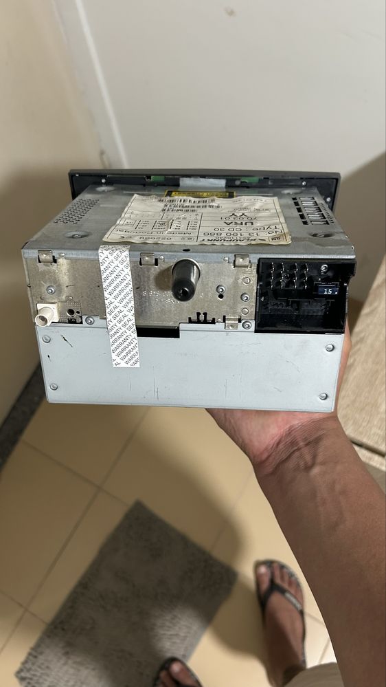 Rádio Original Opel Astra Cinzento