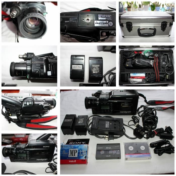 Видеокамера винтажная плёночная Sony CCD-F70 полный комплект! Япония